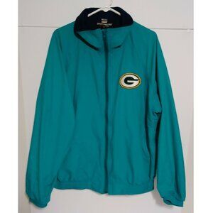 Vintage Sport Master Green Bay Packers  Jacket (Size X- Large) Tall, Made In USA